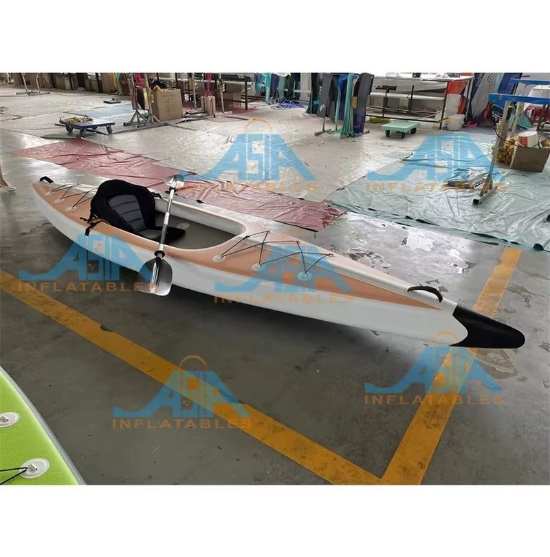 New Arrival Water Sports Inflatable Kayak Inflatable Drop Stitch Kayak V Shape Inflatable Raft Kayak