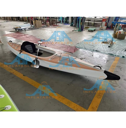 New Arrival Water Sports Inflatable Kayak Inflatable Drop Stitch Kayak V Shape Inflatable Raft Kayak