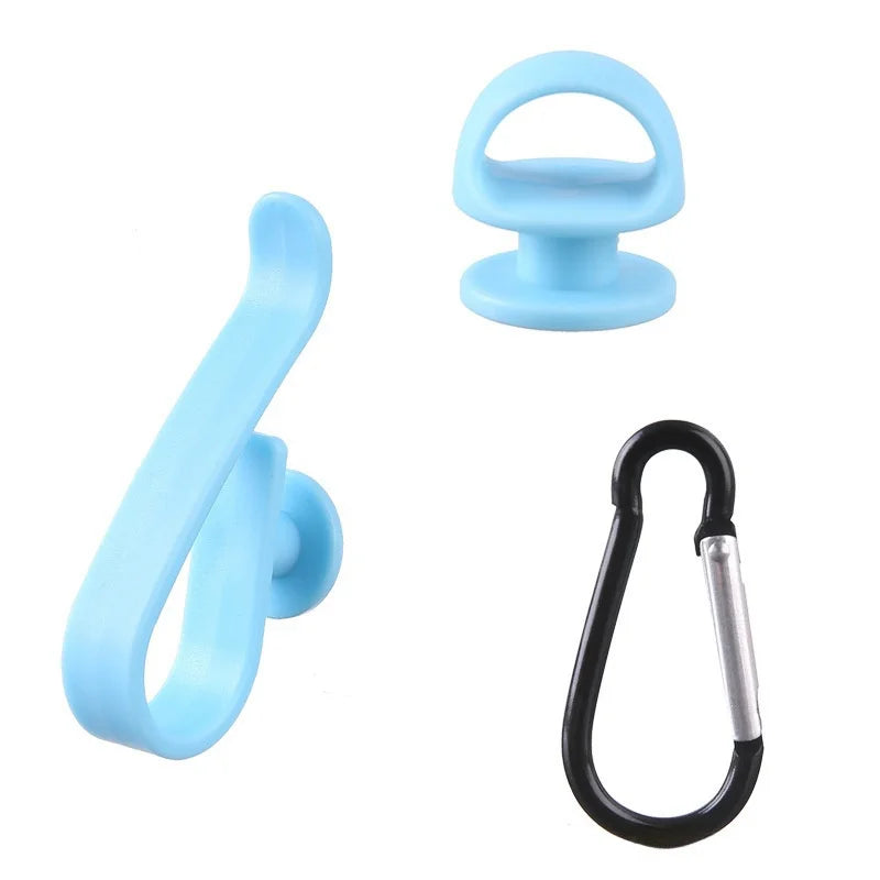 Beach Bag Silicone Phone Holder Eva Storage Basket Inserts Hook Set Small Key Chain Clip Storage Accessories Beach Bag Organizer