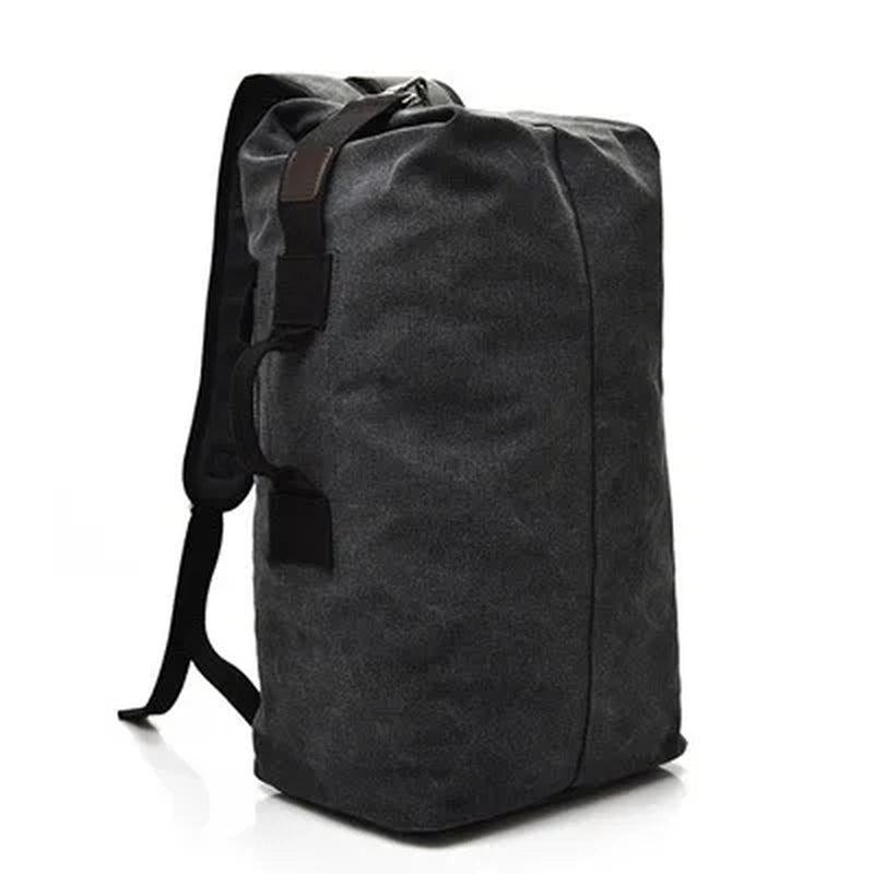Outdoor Travel Bag Backpack Fashion Large Capacity Rucksack Man Light Weight Male Luggage Canvas Bucket Shoulder Bags for Men