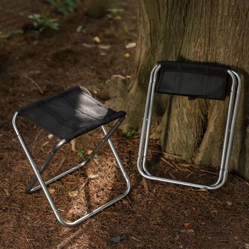 Portable Folding Outdoor Camping Chairs, Fishing Chairs, Aluminum Alloy Chairs
